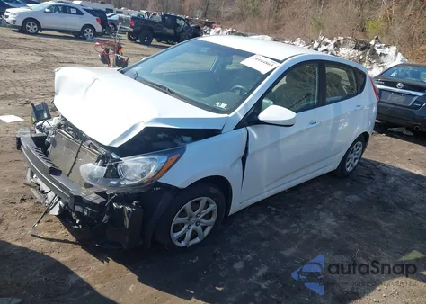 2014 Hyundai Accent Gs из США, поврежденный, VIN KMHCT5AE9EU189237